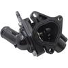 SecosAutoparts Coolant Thermostat Housing, Fit For Honda Civic 2002-2005 2.0L, CR-V 2002-2006 2.4L, Fit For Acura RSX 2002-2006 2.0L L4, Replace#