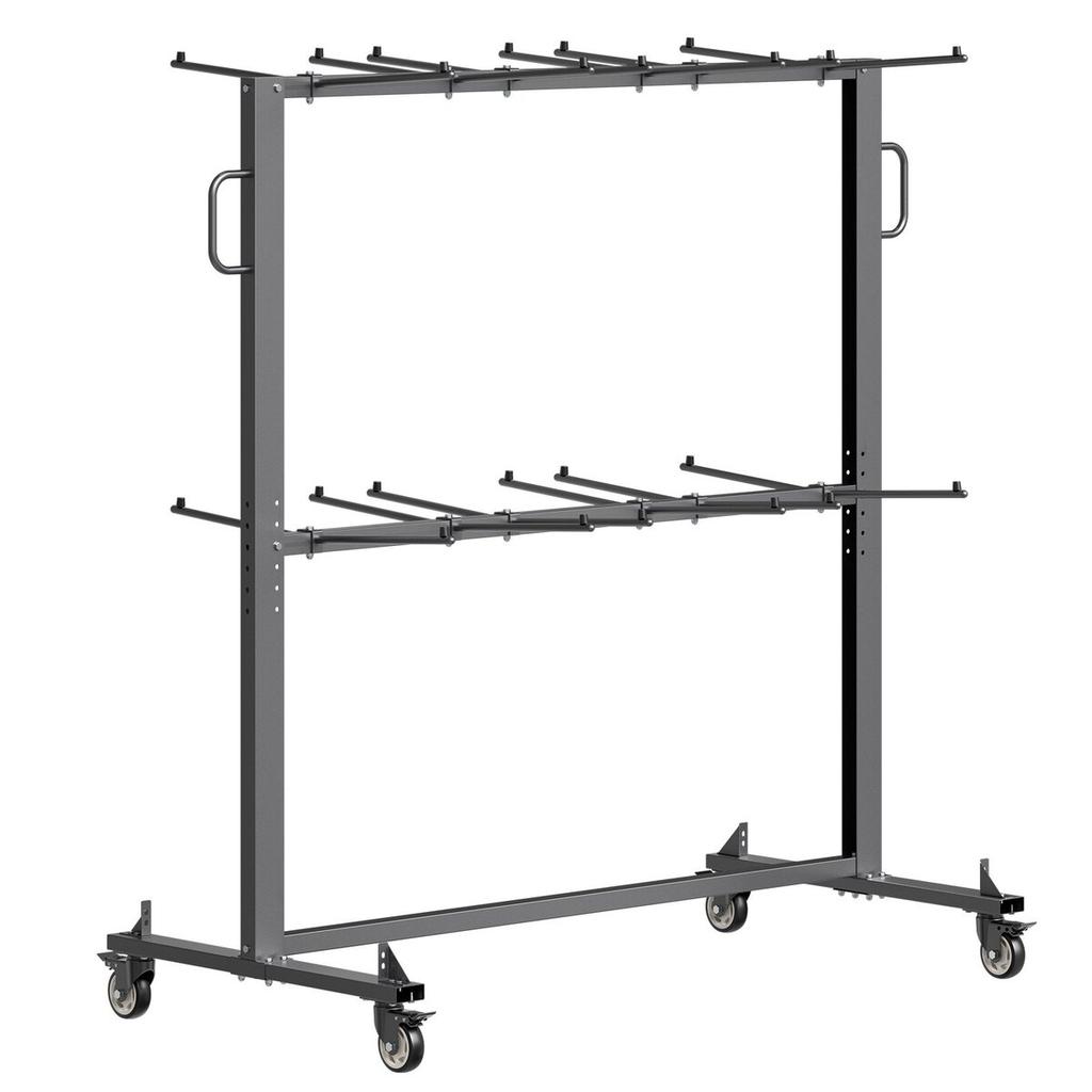 Folding Chair Rack Cart for 84 Chairs/ 12 Tables+42 Chairs of 800 LBS