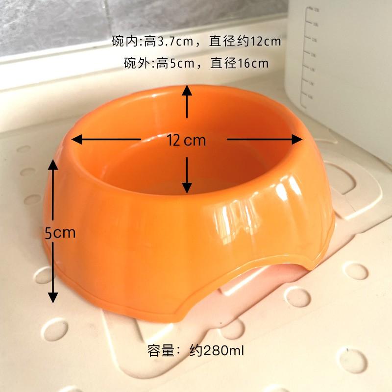 Stable Cat Food Bowl With Wide Opening Non-Spill Pet Feeding Dish Plastic Water Kittens Adult Cats