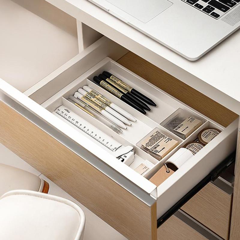 Silverware Drawer Organizer Expandable Cutlery Organizer Utensil Tray For Kitchen Adjustable Flatware Tray Cutlery Holder