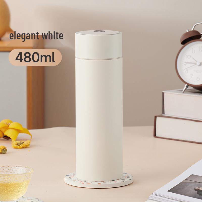 316 Stainless Steel Insulated Magnetic Bubble Tea Cup - High-Grade, Large Capacity Business Gift