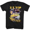 ZZ Top Tejas Tour Schwarzes Klassisches T-Shirt für Erwachsene Herren Damen T-Shirts Top