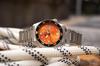 Seiko Automatic Wristwatch SKX Boy Size Hand Winding Manual Winding Men's Orange SRPK35K1
