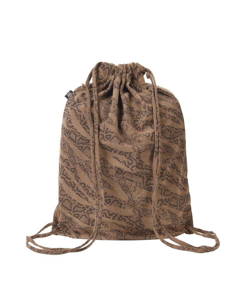 Nick&Nicole Nicole Leopard String Backpack_Brown