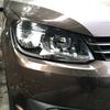 2PCS Augenlider Front Scheinwerfer Augenlid Augenbraue Trim Abdeckung Aufkleber Für Volkswagen VW Touran 2011 2012 2013 2014 2015 auto