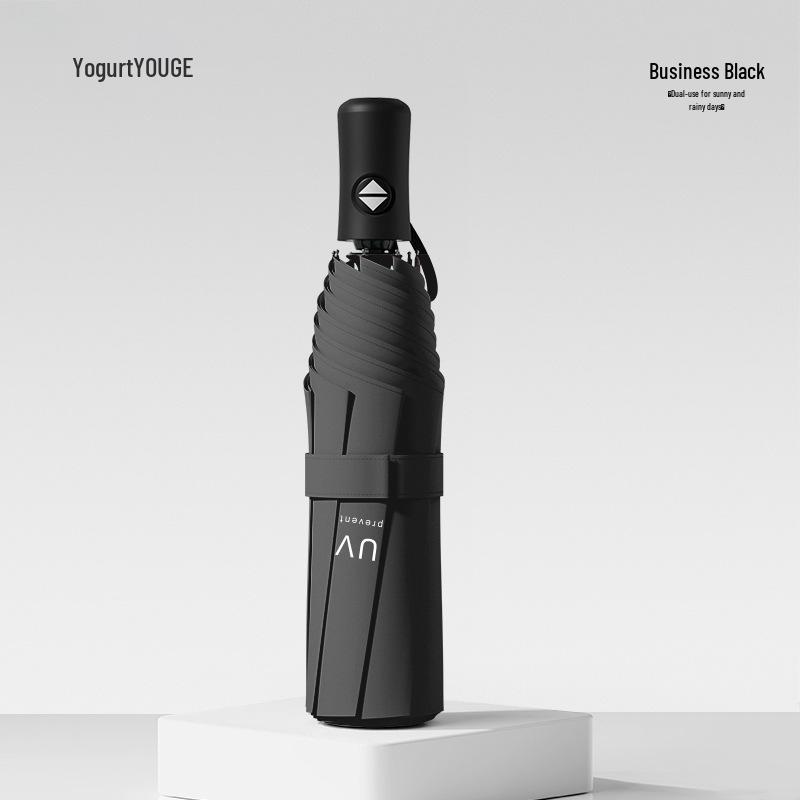 

Автоматический черный складной зонт от солнца с защитой от УФ-излучения для женщин 55cm*8K