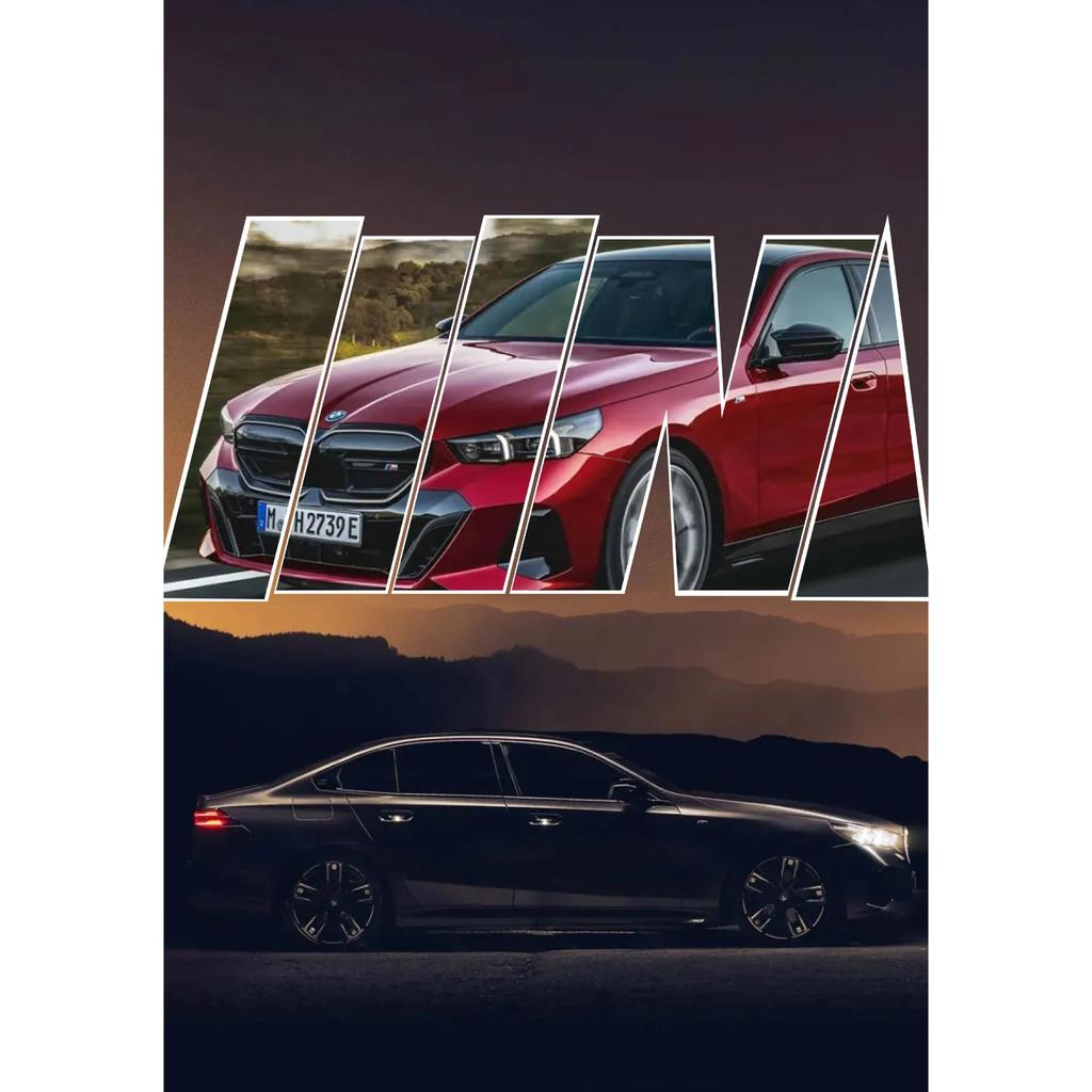 1/24 BMW I5 M60 Xdrive Power Legierung Metall Diecast Modellauto Sound & Licht Outdoor Sammlung Hobby Dekorative Ornamente Geschenk