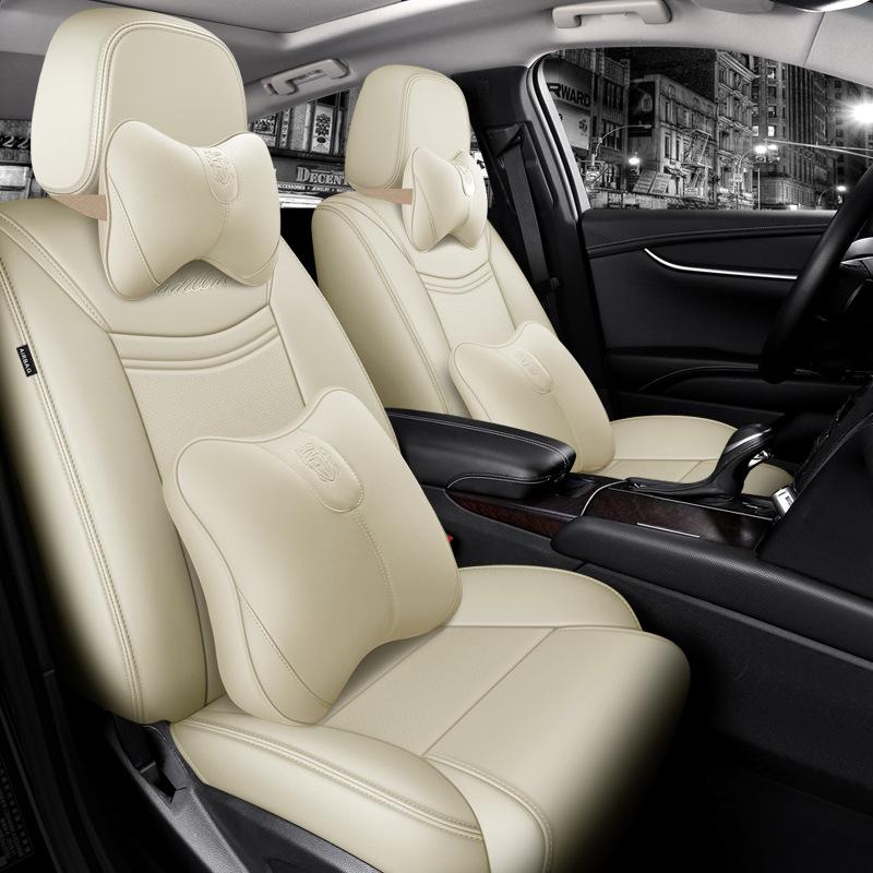 Buick Regal, Excelle, GL6, Encore - Genuine Leather Car Seat Cushion, All-Season Universal Fit