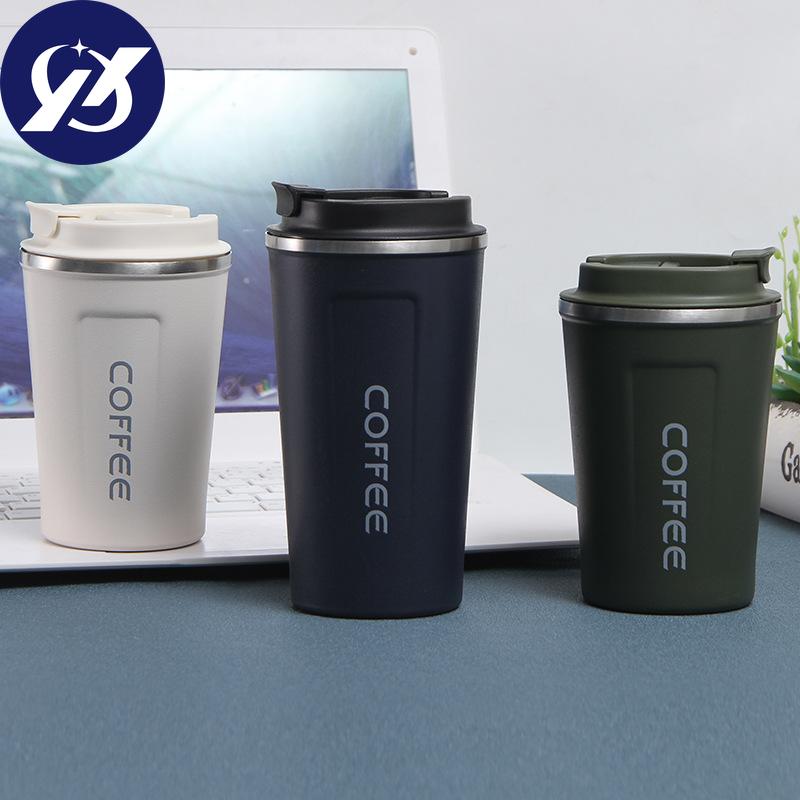 304 Stainless Steel Vacuum Cup Outdoor Leisure Water Cup Simple Tea Cup Car Office Coffee Cup