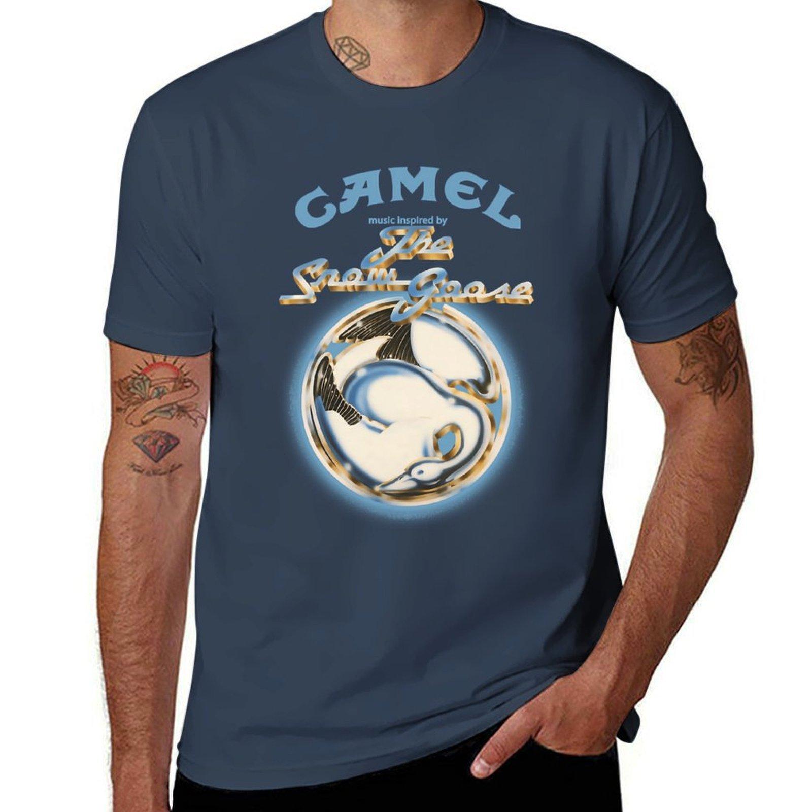 Camel Band Tshirt Stretch Fabric Comfort Tshirt S