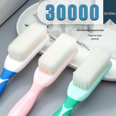Soft-Bristled Long-Handled Shoe Brush for Gentle Stain Removal and Cleaning