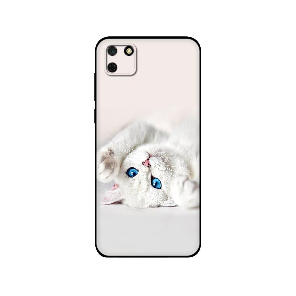 For HONOR 9S Case 5.45" Soft Silicon Tpu Phone Cover On Huawei Honor 9S 9 S DUA-LX9 Back Funda Black Tpu Case