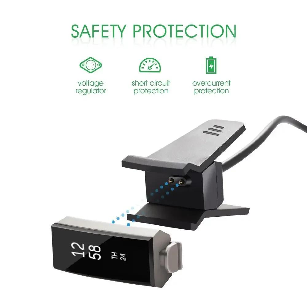 USB Charging Cable for Fitbit Alta Replacement Cradle Dock Cable Adapter Smart Watches