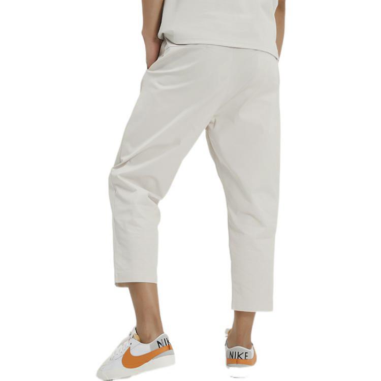 Nike Slim Fit Straight Leg Woven Casual Pants Men Bottoms White DD7033-104