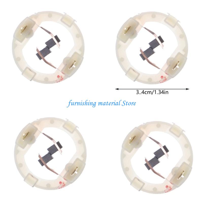 Y5GD 8Pcs Carbon Brush Holder Motor Carbon Brush Carbon Brushes Electric Drill For RS550 Replacement Practical Brush Holder