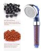 HONGDEC 3 Mode Function Spray Handheld Shower Head High Pressure Filter Shower Head for Hotel Bathroom Project