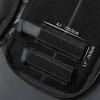 Outdoor Multi-functional 9mm Single-piece EDC Insert Velcro Hook Textured Bullet Bag