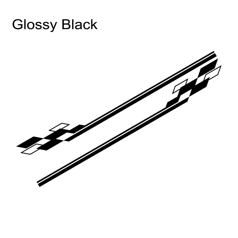 Car Door Side Skirt Vinyl Stickers For Ford Fiesta MK6 MK7 Mk8 6 7 ST Auto Line Graphic Decoration Decal Tuning Accessories