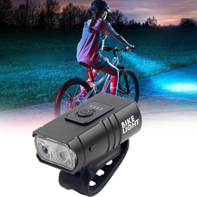 Led Light Bicycle 6 Modes Mtb Bike Front Lamp Usb Rechargeable Safety Night