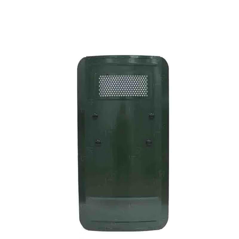 Jinpulu Green Aluminum Alloy Rectangular Riot Security Shield
