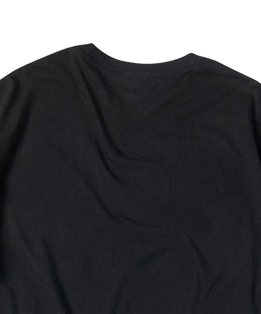 TRAVEL Big Arte Short Sleeve T-Shirt Black