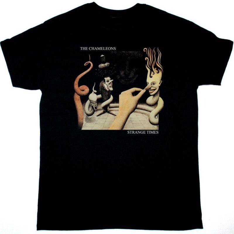THE CHAMELEONS STRANGE TIMES Unisex Cotton Gift T-Shirt Men Size S-5XL BO1268 Unisex T-Shirt