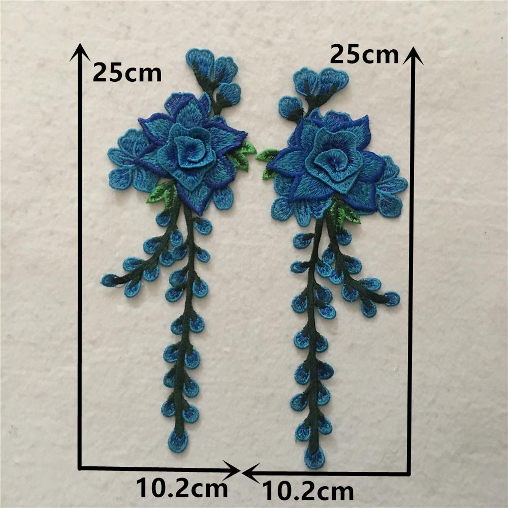 Diy Sewing Color Embroidery Corsage Decorative Clothing Accessories Cheongsam Dress Performance Clothes Wedding Dress Hanfu