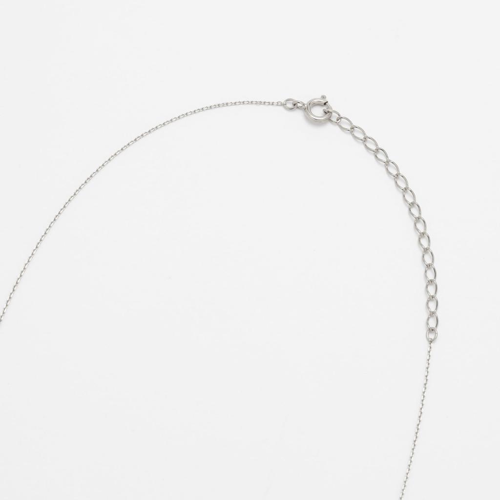 [Bloom] Official Women's Necklace, Silver, Rhodium Plated, Heart Motif 0772-4661-0019-0000