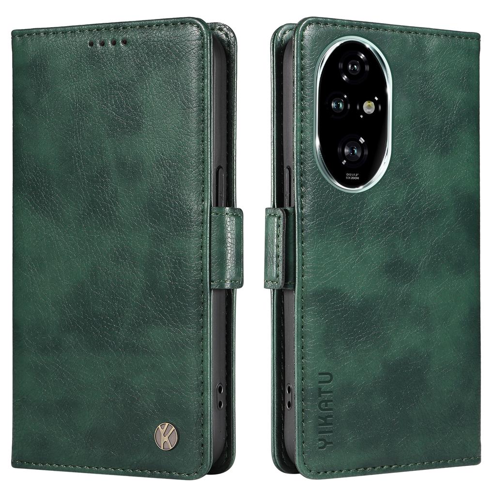 YIKATU YK-007 For Honor 200 Pro 5G PU Leather Stand Phone Case Wallet Anti-Scratch Phone Cover