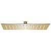 VidaXL Rain Shower Head Stainless Steel 30x20 Cm Rectangular Golden