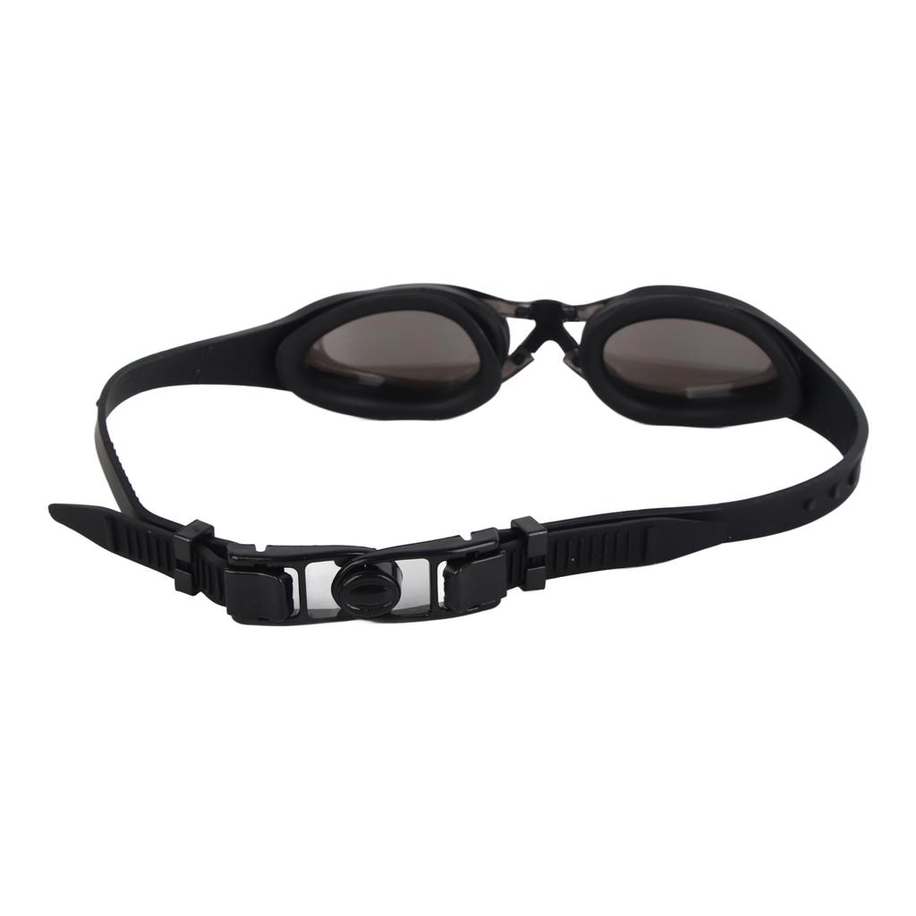 Adult Swimming Goggles UV Protection Anti Fog No Leaking Electroplating Swim GlassesBlack