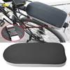 Bicycle Back Seat Cushion Thickened Sponge Stability Black Buckles Bike Seat Plate Cycling