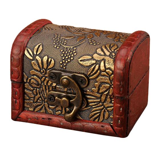 

Ящик для хранения ювелирных изделий, винтажные декоративные 7 типов, красивые печатные узоры, контейнер для ювелирных изделий для женщин 4