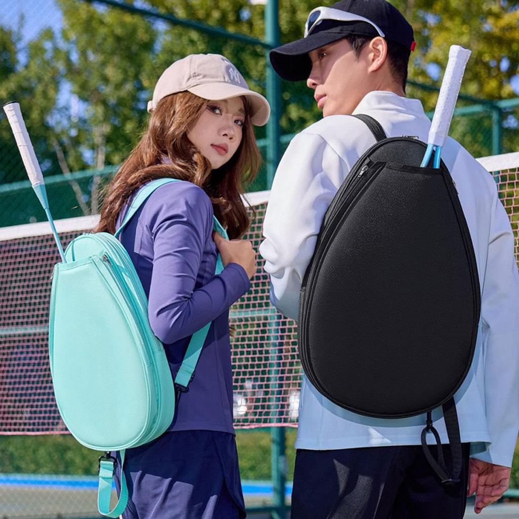 Large-capacity, Versatile Tennis/badminton Backpack with Zipper for Tennis And Badminton Rackets.