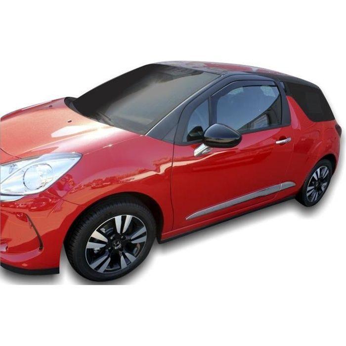 J&amp;J AUTOMOTIVE | Heko Deflecteurs d'air Déflecteurs de Vent Pour Citreon DS3 3P. Berlina 2010-2015
