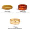 Ingemark 3 Styles Y2K Boho Resin Stack Chunky Bangles for Women New Punk Geometric Irregular Arm Bracelets Jewelry Accessories