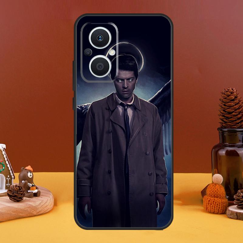 Angel Castiel Supernatural Case For OPPO Reno 4Z 5Z 8T 10 Pro 11 F 4 6 7 8 5 Lite OPPO Find X6 X5 Pro X2 X3 Lite Cover