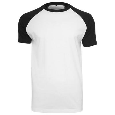 Build Your Brand Unisex Adult Contrast Raglan T-Shirt