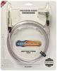 Van Damme Silver Series Flat-Cap 90 Instrument Cable, 3m, One-Ended Right-Angled Plug [Officially Imported In Japan]