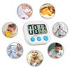 Multifunctional Kitchen Timer Alarm Clock Home Cooking Practical Supplies Cook Food Tool Kitchen Accessories Baking Tool 5 Color