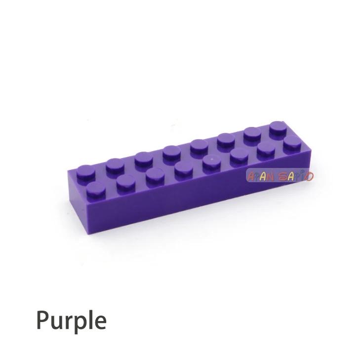 Top-Grade 20Pcs Self-Assembly High-Standard Assembly High-Standard Bricks High-Standard Thick First-Class 2X8 Superior-Grade Dots High-Standard