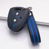 Key Cover for Toyota Hilux Yaris Corolla Rav4 Vigo Vitz Echo Classic with Keychain Anti-Scratch Guard Shockproof Protection Soft Grip Texture