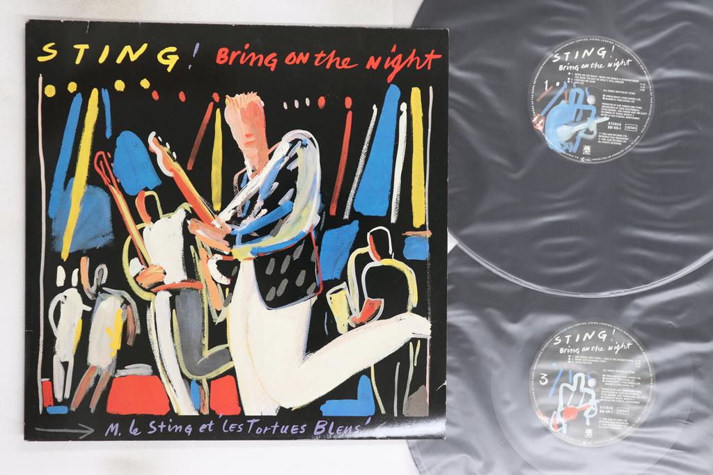 LP Record STING - Bring On The Night 829473474 A&M 1986 Germany Rock Used