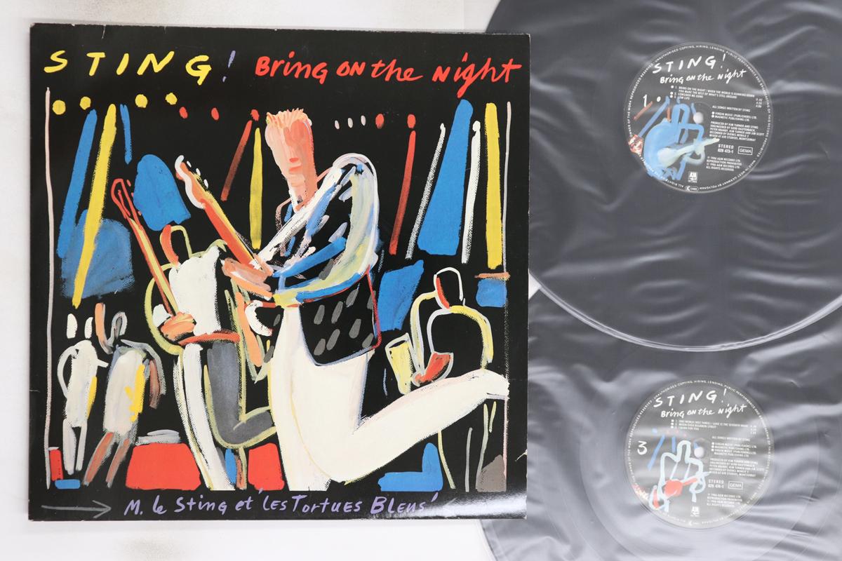 

LP Record STING - Bring On The Night 829473474 A&M 1986 Germany Rock Used