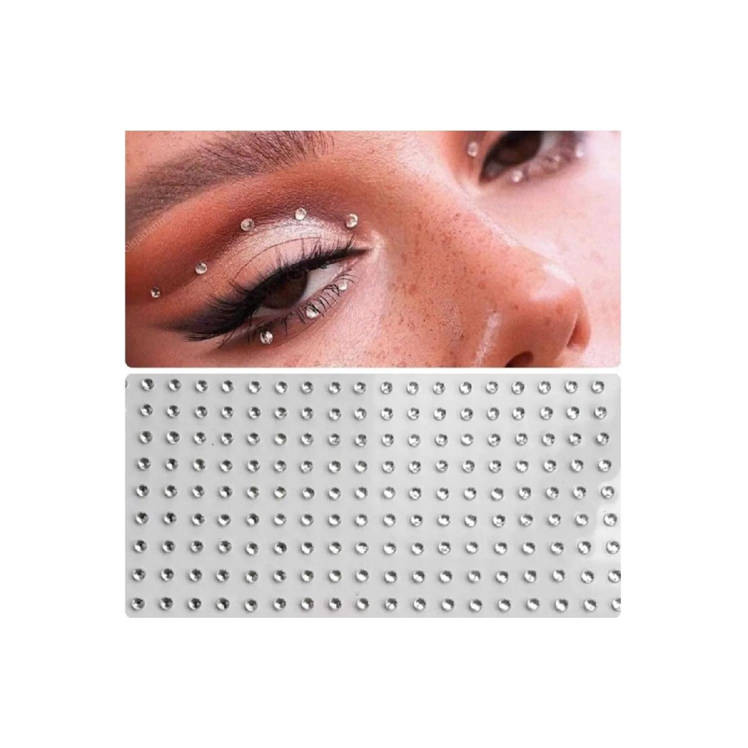 

Винтажная круглая модель, 100 шт., блестящий камень для лица и тела, наклейка, камень