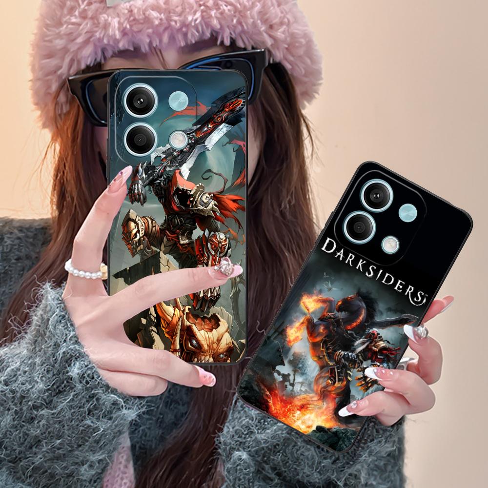 Game Darksiders Mobile Phone Case for Xiaomi Redmi Note 14 13 12 11 S Pro Plus 4G 5G Colorful Printing Cover Cover Luxury Pretty
