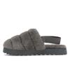 UGG Super Fluff Slipper Charcoal Women Sneakers Grey 1121751-CHRC