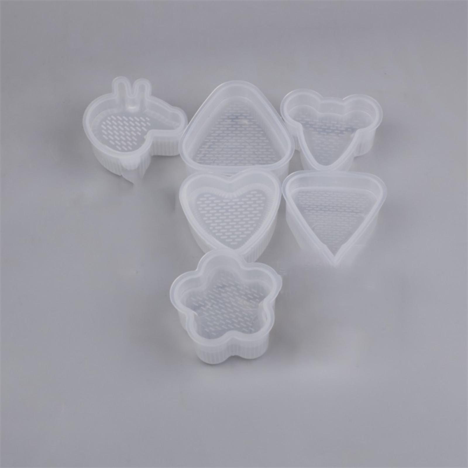 

Creative Kitchen Tools: Transparent Cartoon Seaweed Molds, Rice Ball Molds, Sushi Molds, Children s Bento Molds One Size