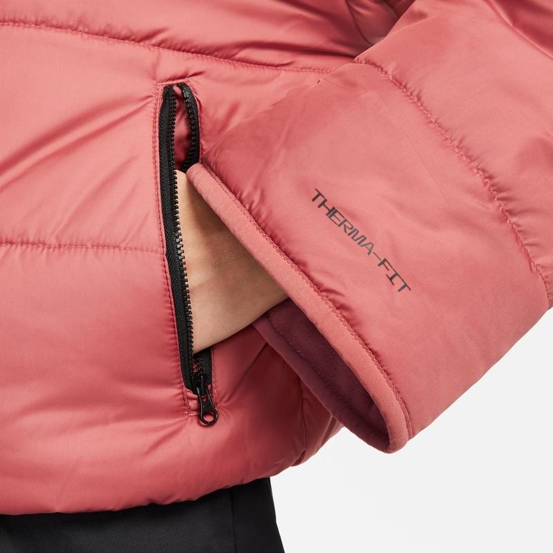 Nike Jackets Women's Red Stand Collar Moderate Other DQ6864-691
