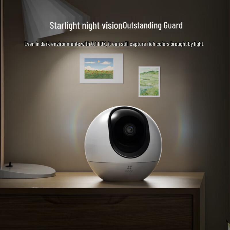 EZVIZ C6c 2K+ AI Pan/Tilt Home Security Camera (CN version)